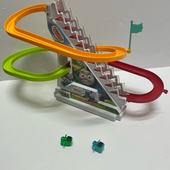 Thomas & friends 🚂 track train climbing stairs set LED lights music - Picture 9 of 14